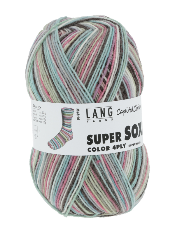 Lang Yarns Super Soxx Color 4-ply
