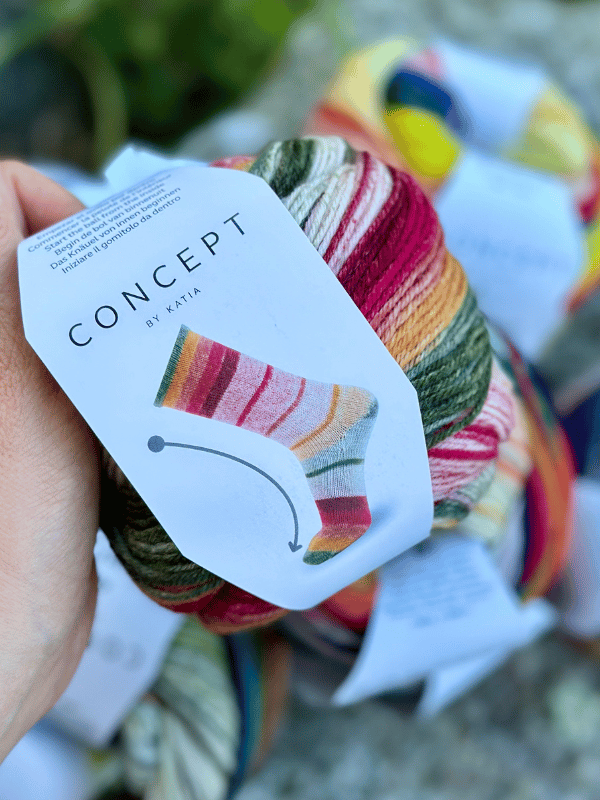 Katia SYMMETRIC SOCKS & MORE - ILLUSION