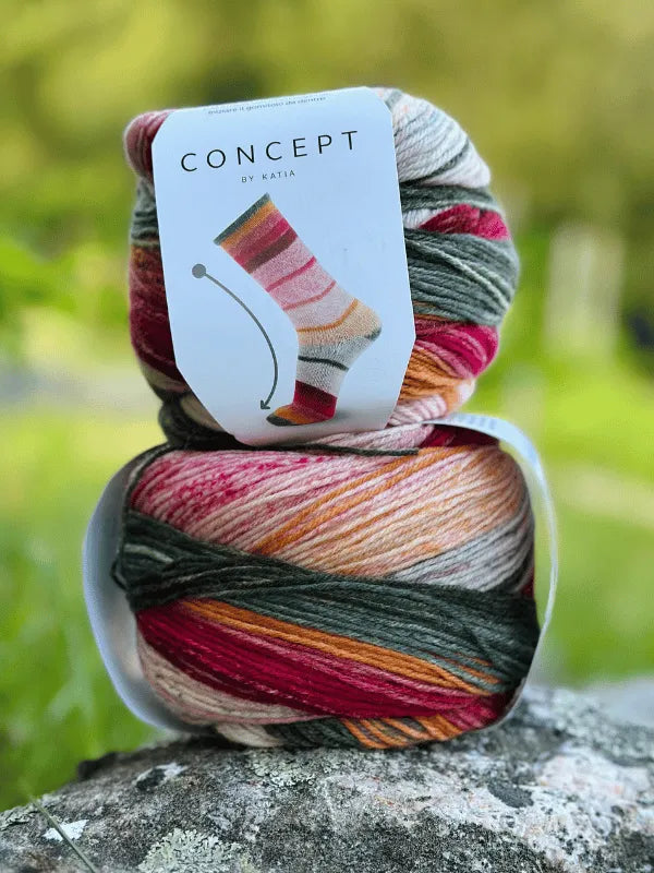 Katia SYMMETRIC SOCKS & MORE - ILLUSION