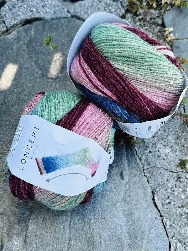 Katia symmetric socks &more - DEGRADÉ