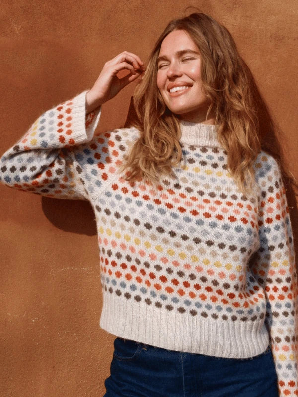 Dot Sweater neuleohje - Aikuinen