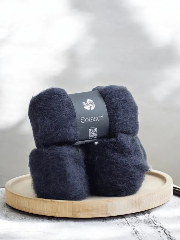 Sesu pitkähihainen neuleohje + Lana Grossa Setasuri