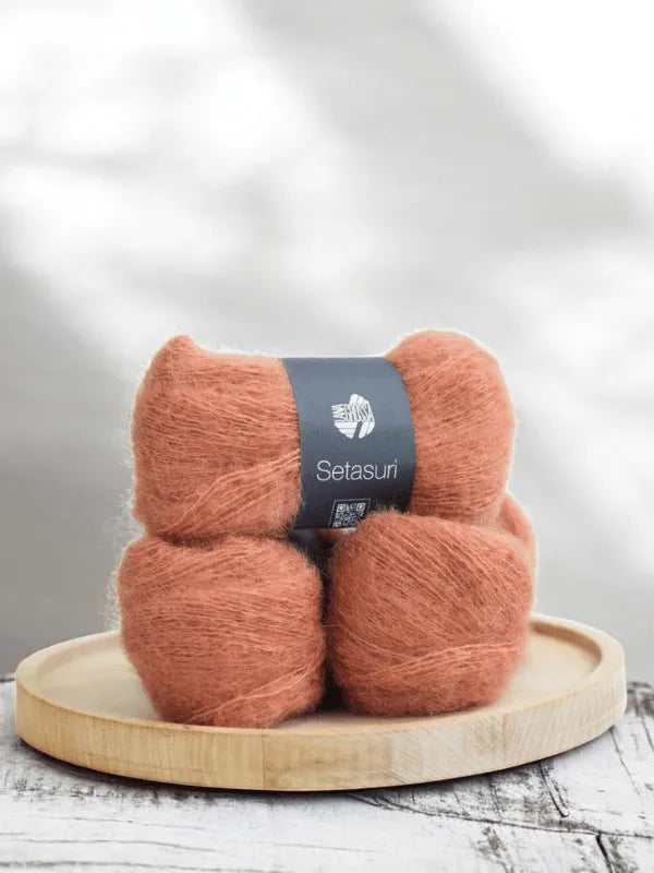 Sesu pitkähihainen neuleohje + Lana Grossa Setasuri