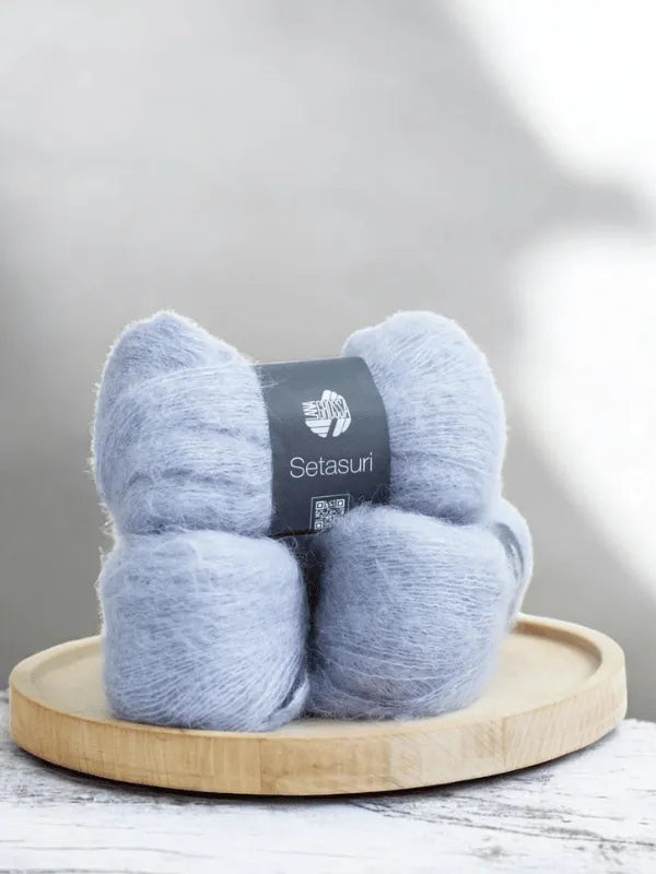 Sesu pitkähihainen neuleohje + Lana Grossa Setasuri