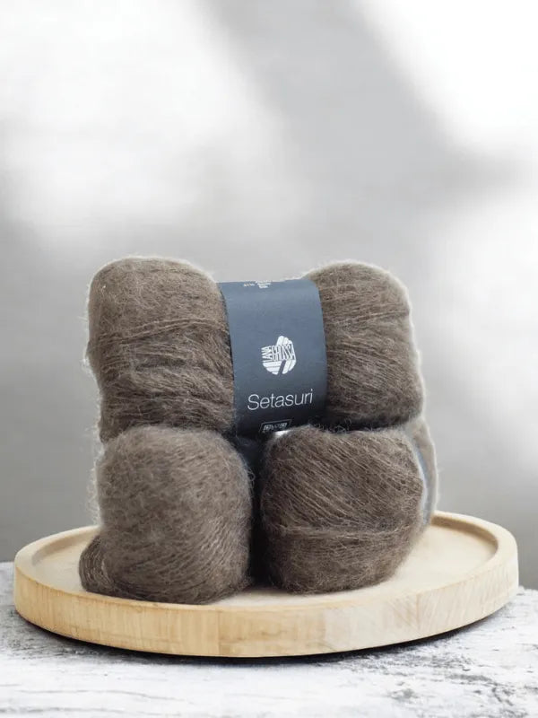 Sesu pitkähihainen neuleohje + Lana Grossa Setasuri