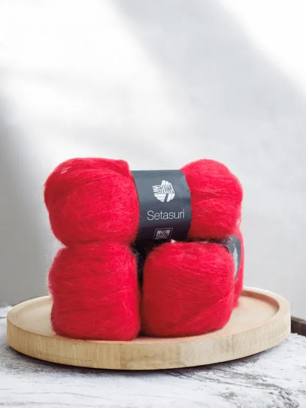 Sesu pitkähihainen neuleohje + Lana Grossa Setasuri