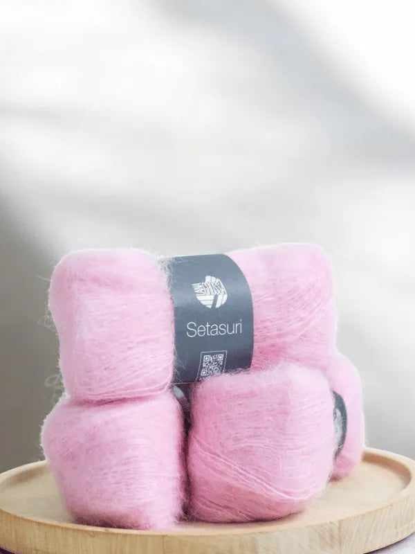 Sesu pitkähihainen neuleohje + Lana Grossa Setasuri