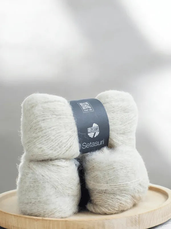 Sesu pitkähihainen neuleohje + Lana Grossa Setasuri