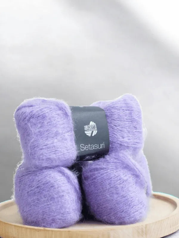 Sesu pitkähihainen neuleohje + Lana Grossa Setasuri