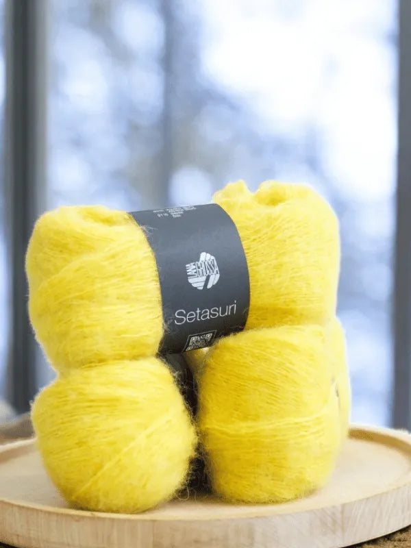 Sesu pitkähihainen neuleohje + Lana Grossa Setasuri