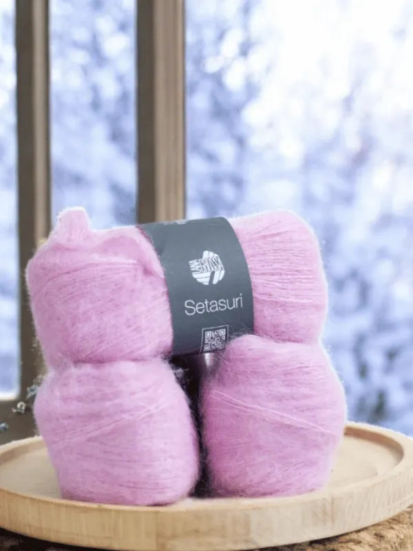 Sesu pitkähihainen neuleohje + Lana Grossa Setasuri