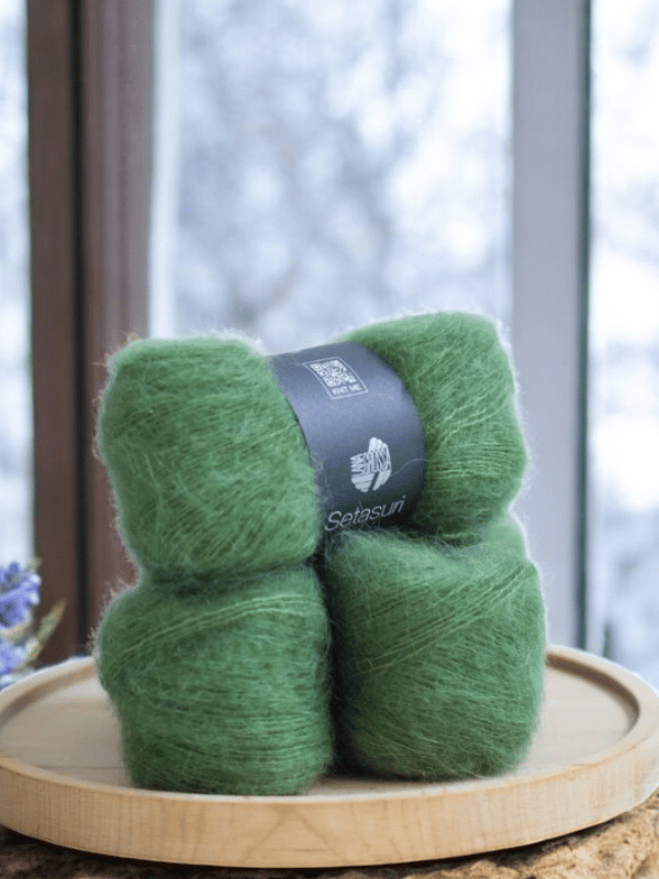 Sesu pitkähihainen neuleohje + Lana Grossa Setasuri