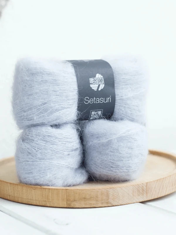 Sesu pitkähihainen neuleohje + Lana Grossa Setasuri