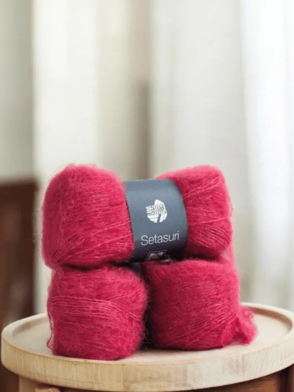 Sesu pitkähihainen neuleohje + Lana Grossa Setasuri