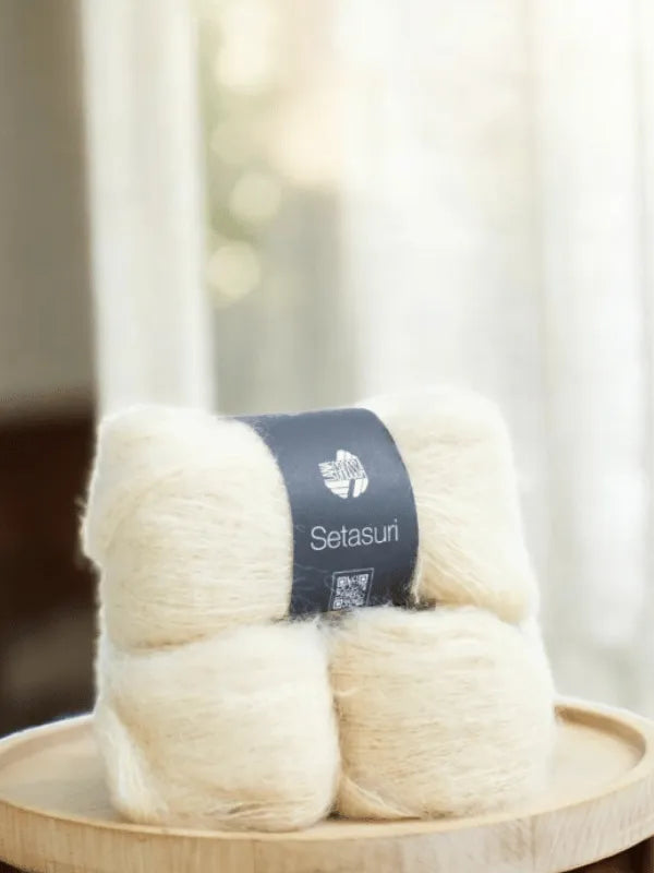 Sesu pitkähihainen neuleohje + Lana Grossa Setasuri