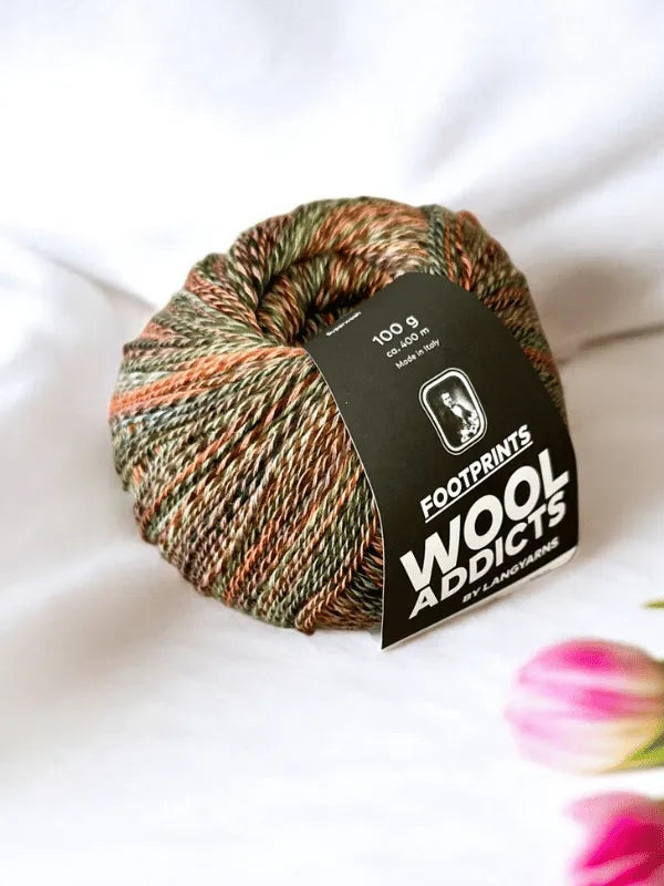 Lang yarns Wool Addicts footprints