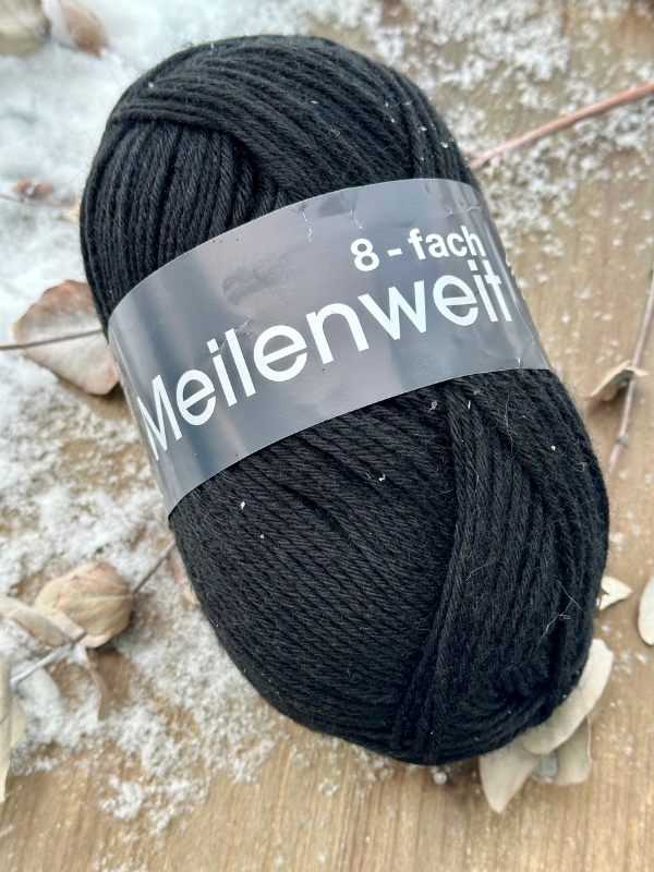 Eero sukkaohje + Lana Grossa Meilenweit 8