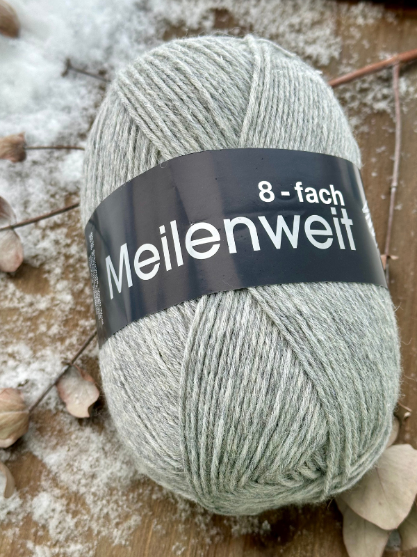 Eero sukkaohje + Lana Grossa Meilenweit 8