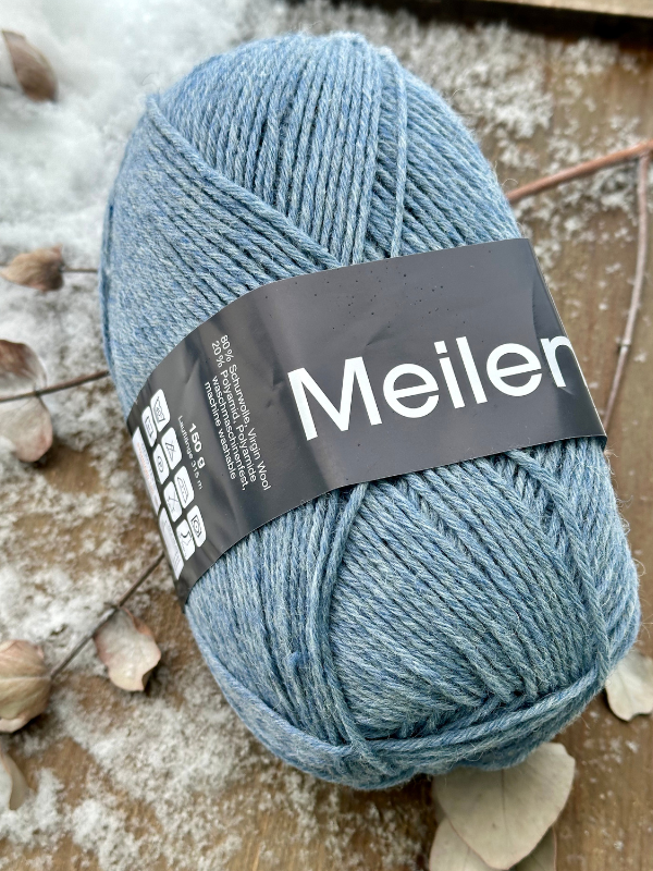 Eero sukkaohje + Lana Grossa Meilenweit 8