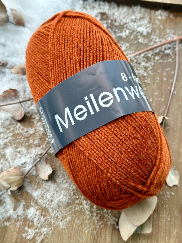 AAPO sock instructions worsted PDF+ Lana Grossa Meilenweit 8