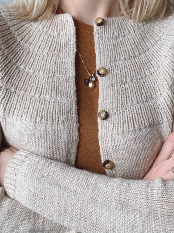 PetiteKnit -Anker's Cardigan MY SIZE neuleohje