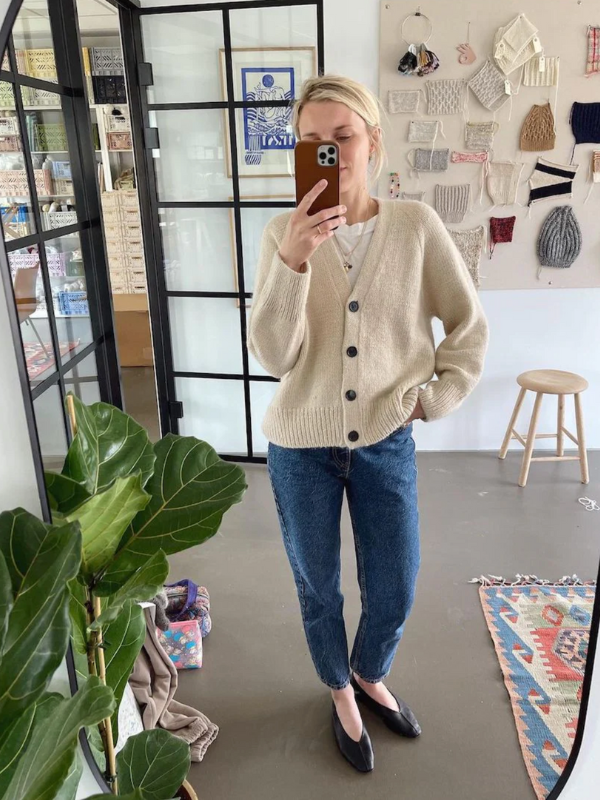 PetiteKnit -Champagne Cardigan neuleohje