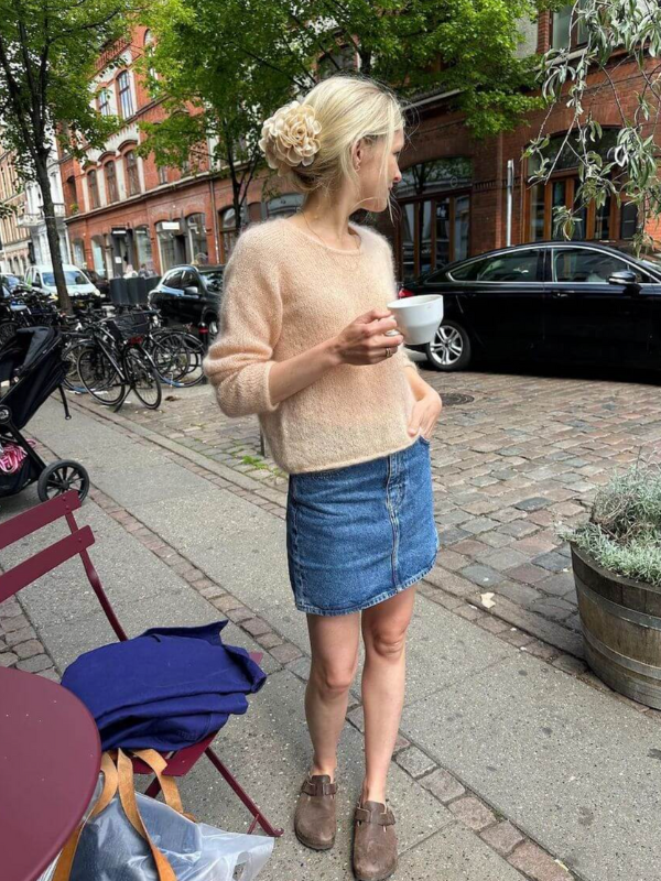 PetiteKnit -Cumulus Blouse o-neck neuleohje