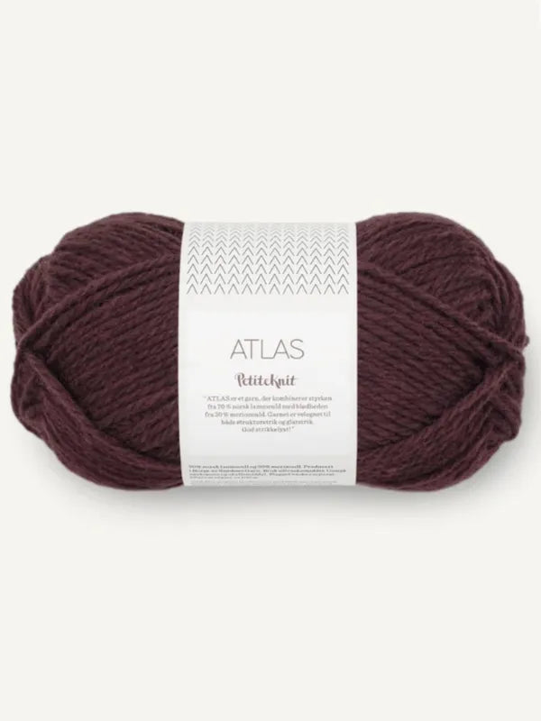 Petiteknit Hannah Sweater neuleohje + Sandnes Garn Atlas