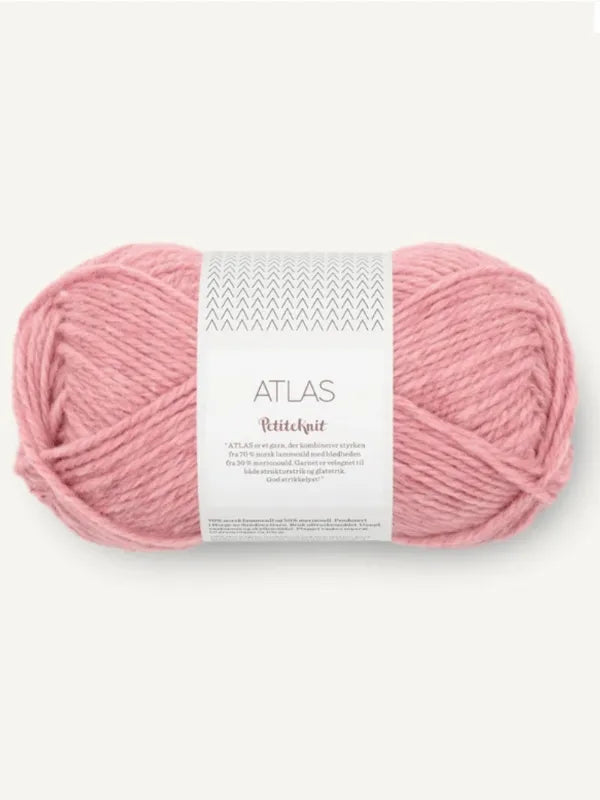 Petiteknit Hannah Sweater neuleohje + Sandnes Garn Atlas