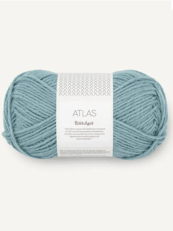 Petiteknit Hannah Sweater neuleohje + Sandnes Garn Atlas