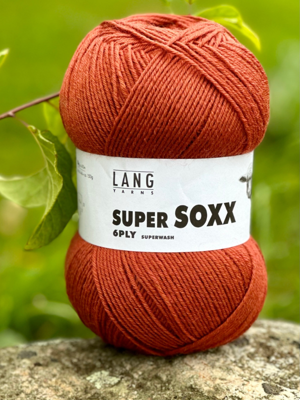 Juhani sukkaohje PDF + Lang Super soxx 6ply