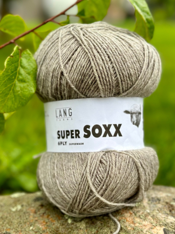 Juhani sukkaohje PDF + Lang Super soxx 6ply