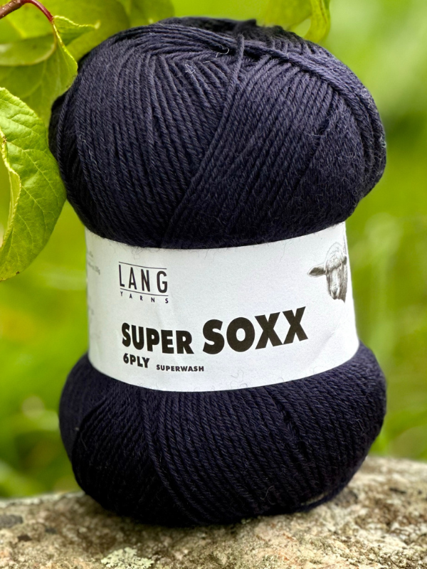 Juhani sukkaohje PDF + Lang Super soxx 6ply