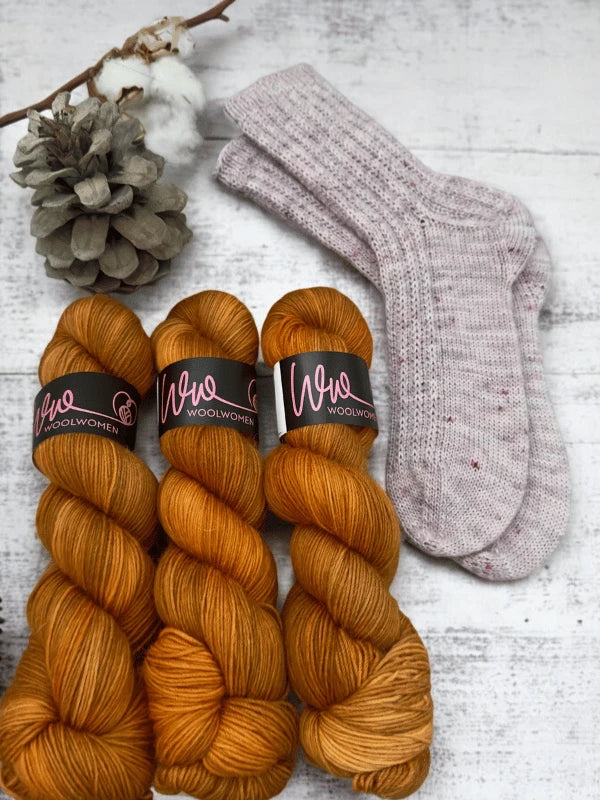 Hipsis sukkaohje + WoolWomen alpaca sock