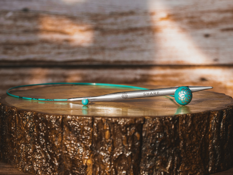 KnitPro Mindful Swivel Teräskaapeli