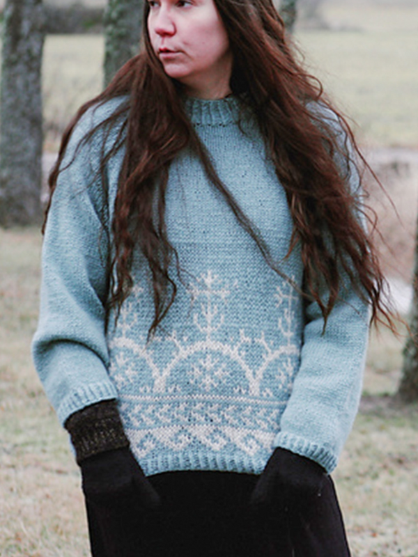 Sariola neuleohje, printti suomi