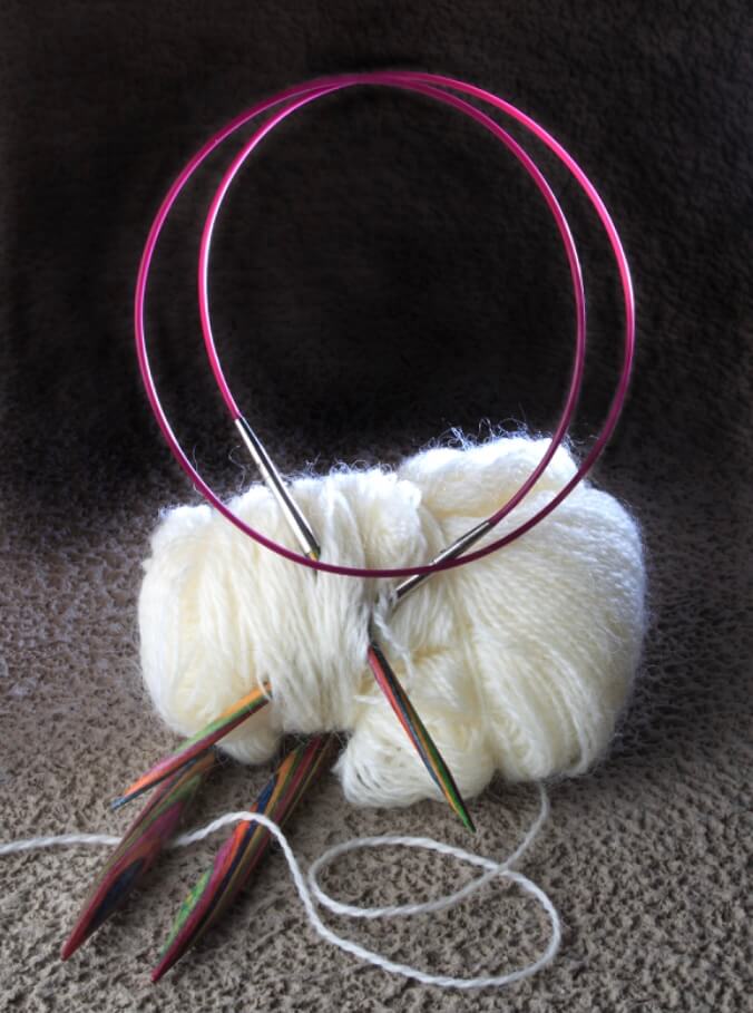 Kaapeli  pyöröpuikkoihin KnitPro