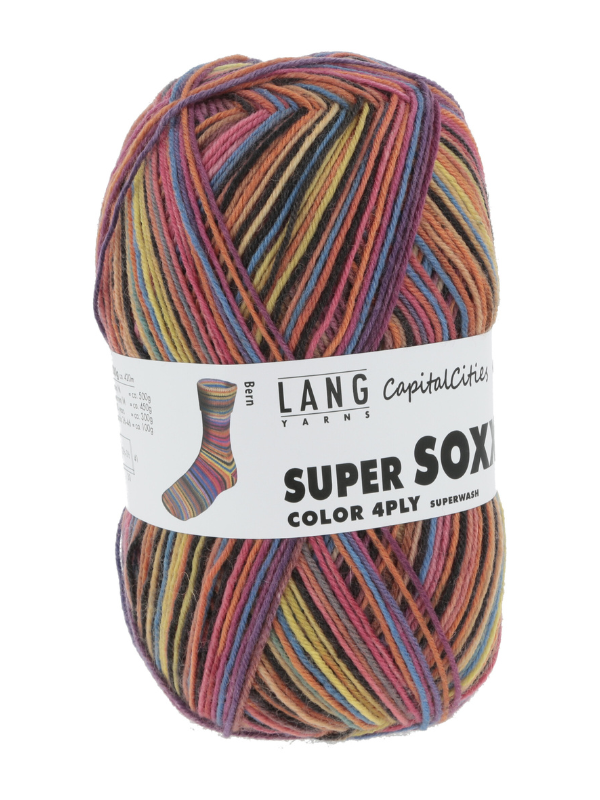 Lang Yarns Super Soxx Color 4-ply