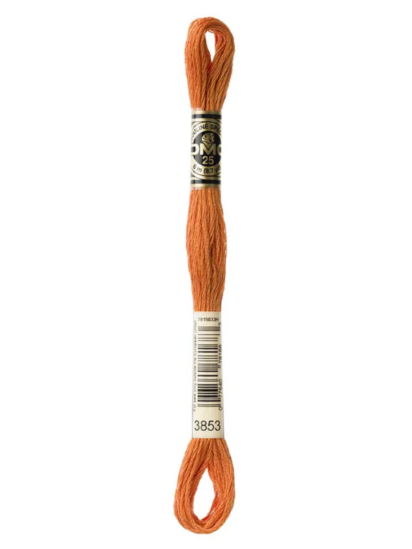 DMC moulin thread, shades 3770-4025, Ecru,Blanc,B5200