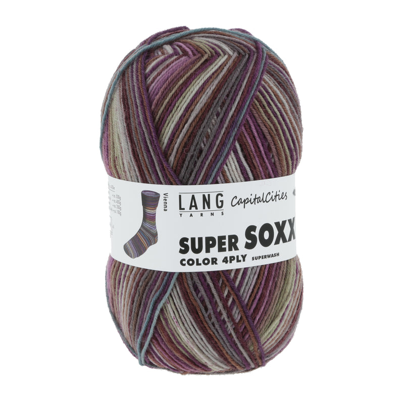 Lang Yarns Super Soxx Color 4-ply