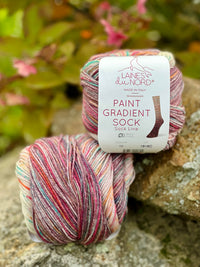 Paint gradient sock