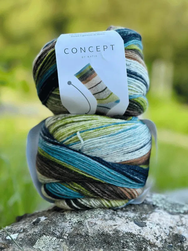 Katia SYMMETRIC SOCKS &amp; MORE - ILLUSION