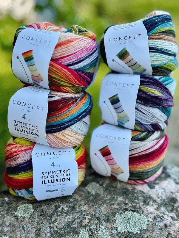 Katia  SYMMETRIC SOCKS & MORE - ILLUSION