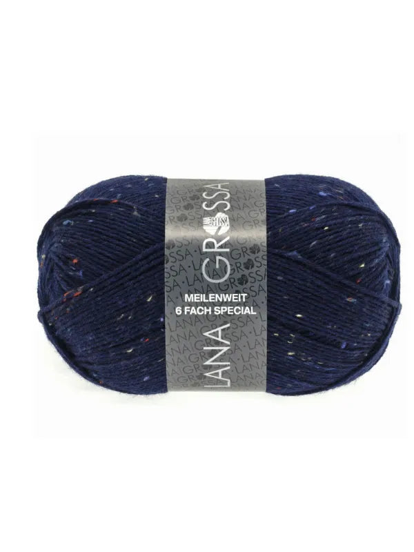 Lauri sukkohje sport+ Lana Grossa Meilenweit tweed 6