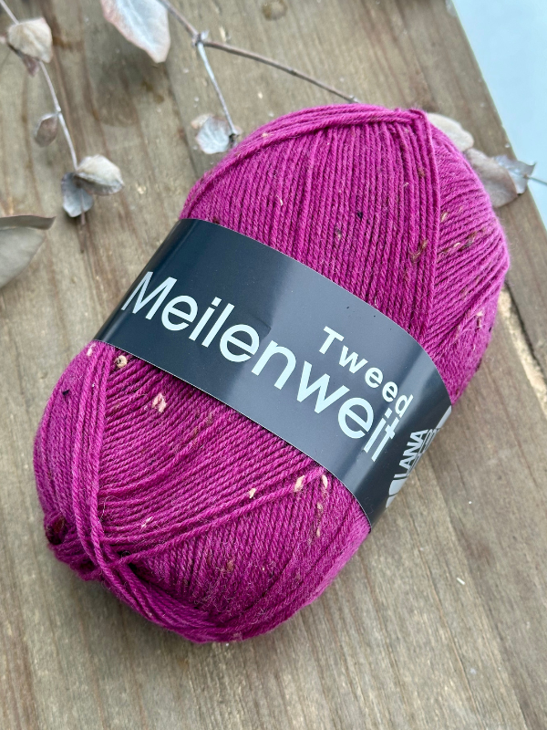 Juhani sukkaohje PDF+ Lana Grossa Meilenweit Tweed