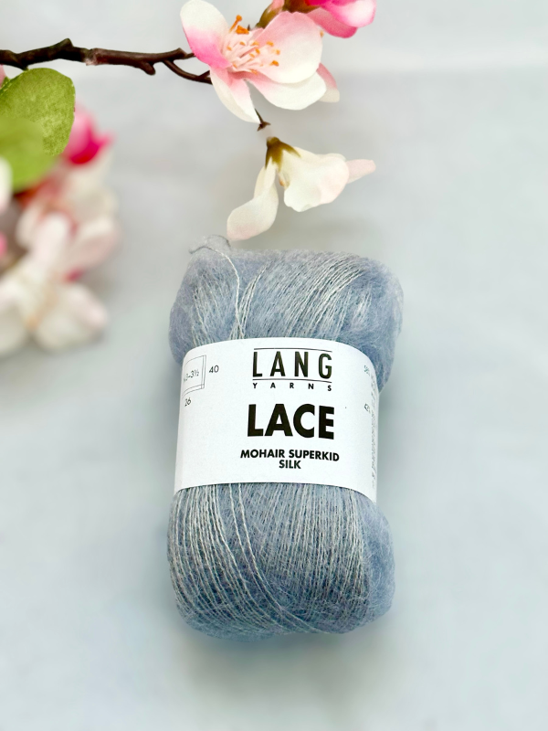 Onemany scarf instructions PDF+ WoolWomen merino single and lang lace 