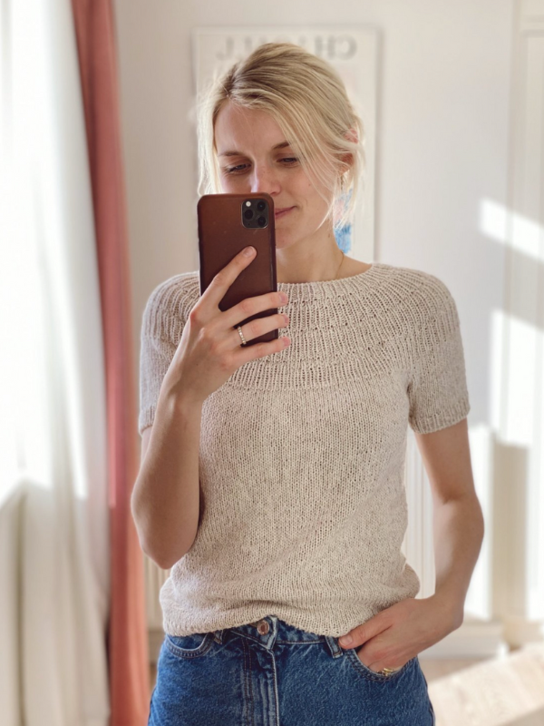 PetiteKnit -Anker’s Summer Shirt neuleohje