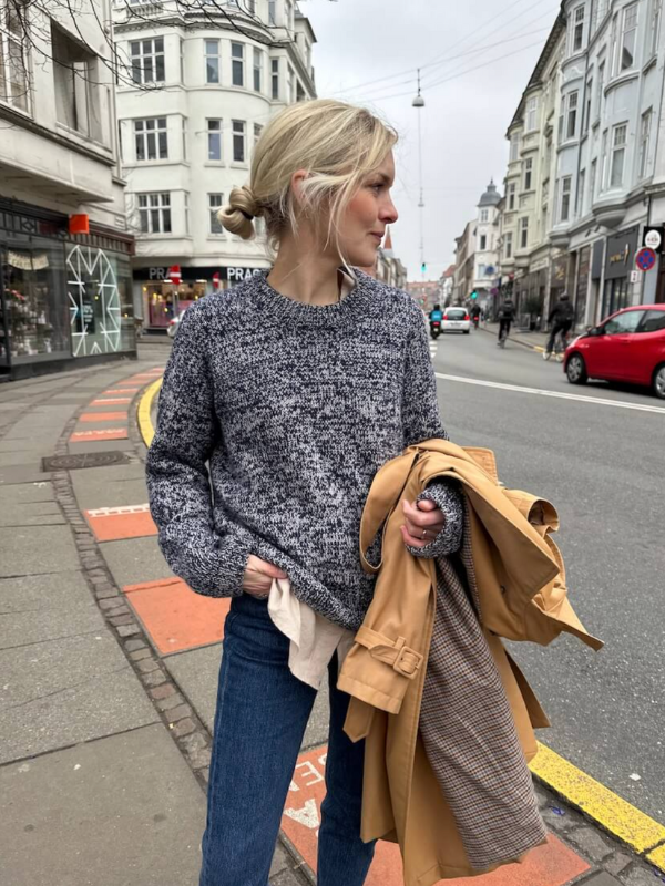 PetiteKnit -Melange Sweater knitting pattern