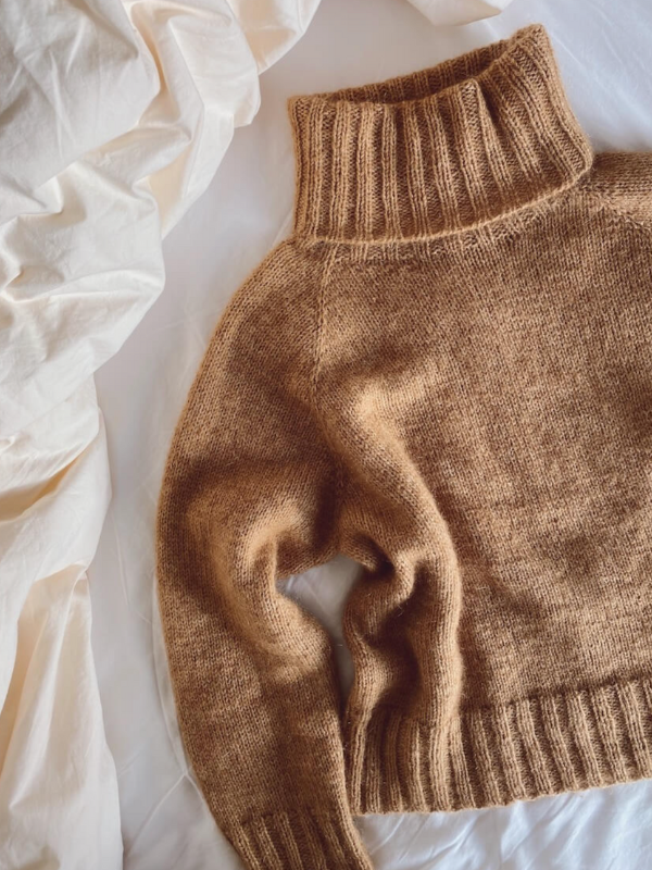 PetiteKnit -Caramel Sweater