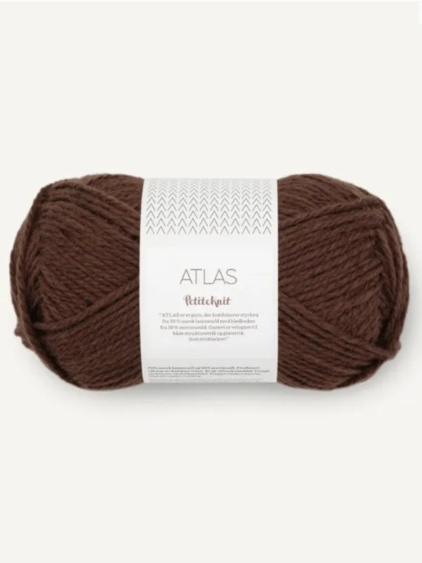 Petiteknit Hannah Sweater neuleohje + Sandnes Garn Atlas